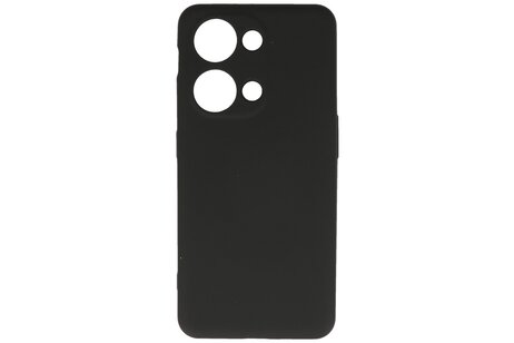 BAOHU Hoesje Geschikt voor de OnePlus Nord 3 5G - Fashion Backcover Hoesje - Colorful Telefoonhoesje - Zwart