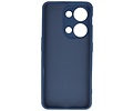BAOHU Hoesje Geschikt voor de OnePlus Nord 3 5G - Fashion Backcover Hoesje - Colorful Telefoonhoesje - Navy