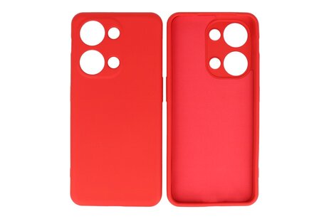 BAOHU Hoesje Geschikt voor de OnePlus Nord 3 5G - Fashion Backcover Hoesje - Colorful Telefoonhoesje - Rood