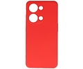 BAOHU Hoesje Geschikt voor de OnePlus Nord 3 5G - Fashion Backcover Hoesje - Colorful Telefoonhoesje - Rood