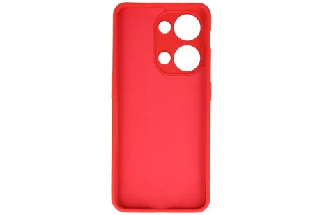 BAOHU Hoesje Geschikt voor de OnePlus Nord 3 5G - Fashion Backcover Hoesje - Colorful Telefoonhoesje - Rood