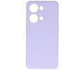 Hoesje Geschikt voor de OnePlus Nord 3 5G - Fashion Backcover Hoesje - Colorful Telefoonhoesje - Paars