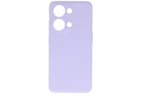 Hoesje Geschikt voor de OnePlus Nord 3 5G - Fashion Backcover Hoesje - Colorful Telefoonhoesje - Paars