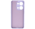 Hoesje Geschikt voor de OnePlus Nord 3 5G - Fashion Backcover Hoesje - Colorful Telefoonhoesje - Paars