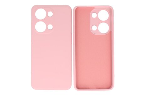 BAOHU Hoesje Geschikt voor de OnePlus Nord 3 5G - Fashion Backcover Hoesje - Colorful Telefoonhoesje - Roze