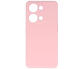BAOHU Hoesje Geschikt voor de OnePlus Nord 3 5G - Fashion Backcover Hoesje - Colorful Telefoonhoesje - Roze