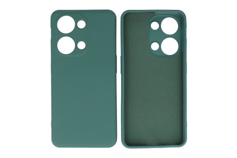BAOHU Hoesje Geschikt voor de OnePlus Nord 3 5G - Fashion Backcover Hoesje - Colorful Telefoonhoesje - Donker Groen