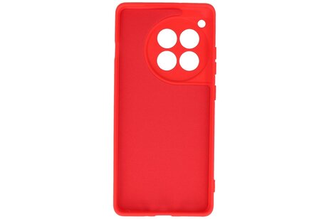 BAOHU Hoesje Geschikt voor de OnePlus 12R - Fashion Backcover Hoesje - Colorful Telefoonhoesje - Rood