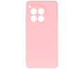 BAOHU Hoesje Geschikt voor de OnePlus 12R - Fashion Backcover Hoesje - Colorful Telefoonhoesje - Roze