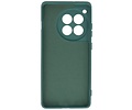 BAOHU Hoesje Geschikt voor de OnePlus 12R - Fashion Backcover Hoesje - Colorful Telefoonhoesje - Donker Groen