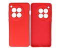 Hoesje Geschikt voor de OnePlus 12 - Fashion Backcover Hoesje - Colorful Telefoonhoesje - Rood