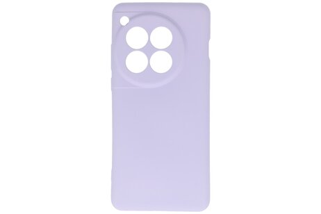 BAOHU Hoesje Geschikt voor de OnePlus 12 - Fashion Backcover Hoesje - Colorful Telefoonhoesje - Paars