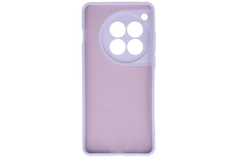 BAOHU Hoesje Geschikt voor de OnePlus 12 - Fashion Backcover Hoesje - Colorful Telefoonhoesje - Paars