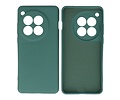 Hoesje Geschikt voor de OnePlus 12 - Fashion Backcover Hoesje - Colorful Telefoonhoesje - Donker Groen