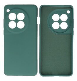 BAOHU Fachion Hoesje voor OnePlus 12 Donker Groen