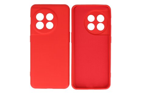 BAOHU Hoesje Geschikt voor de OnePlus 11 - Fashion Backcover Hoesje - Colorful Telefoonhoesje - Rood