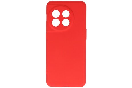 BAOHU Hoesje Geschikt voor de OnePlus 11 - Fashion Backcover Hoesje - Colorful Telefoonhoesje - Rood