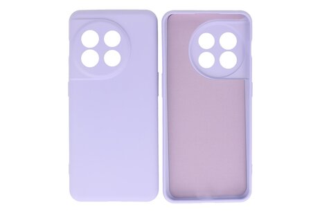 BAOHU Hoesje Geschikt voor de OnePlus 11 - Fashion Backcover Hoesje - Colorful Telefoonhoesje - Paars