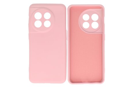 BAOHU Hoesje Geschikt voor de OnePlus 11 - Fashion Backcover Hoesje - Colorful Telefoonhoesje - Roze