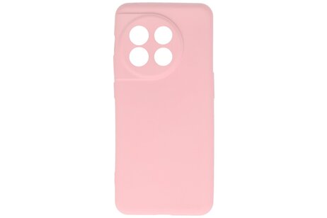 BAOHU Hoesje Geschikt voor de OnePlus 11 - Fashion Backcover Hoesje - Colorful Telefoonhoesje - Roze