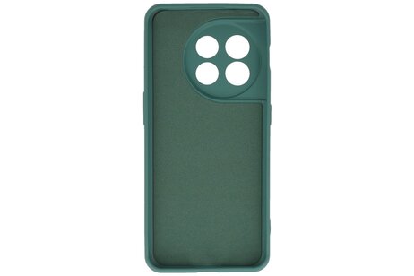 BAOHU Hoesje Geschikt voor de OnePlus 11 - Fashion Backcover Hoesje - Colorful Telefoonhoesje - Donker Groen