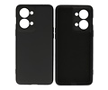 BAOHU Hoesje Geschikt voor de OnePlus Nord 2T - Fashion Backcover Hoesje - Colorful Telefoonhoesje - Zwart