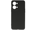 BAOHU Hoesje Geschikt voor de OnePlus Nord 2T - Fashion Backcover Hoesje - Colorful Telefoonhoesje - Zwart