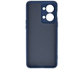 BAOHU Hoesje Geschikt voor de OnePlus Nord 2T - Fashion Backcover Hoesje - Colorful Telefoonhoesje - Navy