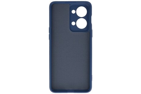 BAOHU Hoesje Geschikt voor de OnePlus Nord 2T - Fashion Backcover Hoesje - Colorful Telefoonhoesje - Navy