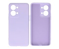 BAOHU Hoesje Geschikt voor de OnePlus Nord 2T - Fashion Backcover Hoesje - Colorful Telefoonhoesje - Paars