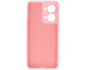 BAOHU Hoesje Geschikt voor de OnePlus Nord 2T - Fashion Backcover Hoesje - Colorful Telefoonhoesje - Roze