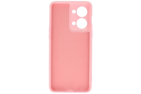 BAOHU Hoesje Geschikt voor de OnePlus Nord 2T - Fashion Backcover Hoesje - Colorful Telefoonhoesje - Roze