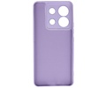 BAOHU Hoesje Geschikt voor de Xiaomi Redmi Note 13 Pro 5G - Fashion Backcover Hoesje - Colorful Telefoonhoesje - Paars