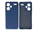 BAOHU Hoesje Geschikt voor de Xiaomi Redmi Note 13 Pro Plus 5G - Fashion Backcover Hoesje - Colorful Telefoonhoesje - Navy