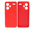 BAOHU Hoesje Geschikt voor de Xiaomi Redmi Note 13 Pro Plus 5G - Fashion Backcover Hoesje - Colorful Telefoonhoesje - Rood