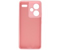 BAOHU Hoesje Geschikt voor de Xiaomi Redmi Note 13 Pro Plus 5G - Fashion Backcover Hoesje - Colorful Telefoonhoesje - Roze