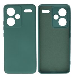 BAOHU Fachion Hoesje voor Xiaomi Redmi Note 13 Pro Plus 5G Donker Groen