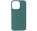 BAOHU Fashion Backcover Telefoonhoesje - Color Hoesje - Geschikt voor iPhone 16 Pro - Donker Groen