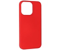 BAOHU Fashion Backcover Telefoonhoesje - Color Hoesje - Geschikt voor iPhone 16 Pro Max - Rood