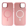 Magnetic Fashion Color Hard Case iPhone 16 Roze