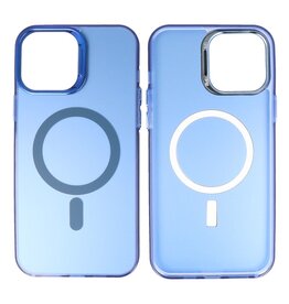 BAOHU Magnetic Fashion Color Hard Case iPhone 16 Pro Navy