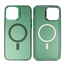 BAOHU Magnetic Fashion Color Hard Case iPhone 16 Pro Donker Groen