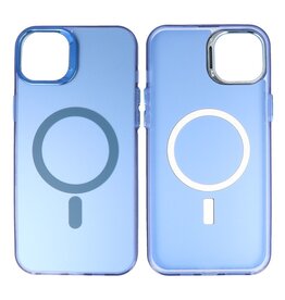BAOHU Magnetic Fashion Color Hard Case iPhone 16 Plus Navy