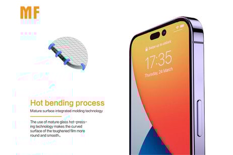 BAOHU Screenprotector - Beschermglas - Full Tempered Glass - Geschikt voor iPhone 16 Plus