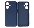 BAOHU Hoesje Geschikt voor de Oppo A59 5G - Fashion Backcover Hoesje - Colorful Telefoonhoesje - Navy