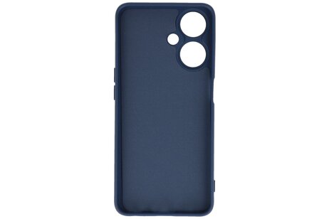 BAOHU Hoesje Geschikt voor de Oppo A59 5G - Fashion Backcover Hoesje - Colorful Telefoonhoesje - Navy