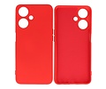 BAOHU Hoesje Geschikt voor de Oppo A59 5G - Fashion Backcover Hoesje - Colorful Telefoonhoesje - Rood
