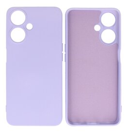 BAOHU Fachion Hoesje voor Oppo A59 5G Paars