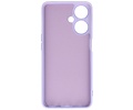 BAOHU Hoesje Geschikt voor de Oppo A59 5G - Fashion Backcover Hoesje - Colorful Telefoonhoesje - Paars