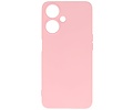 Hoesje Geschikt voor de Oppo A59 5G - Fashion Backcover Hoesje - Colorful Telefoonhoesje - Roze